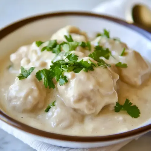 Homemade Chicken and Drop Dumplings