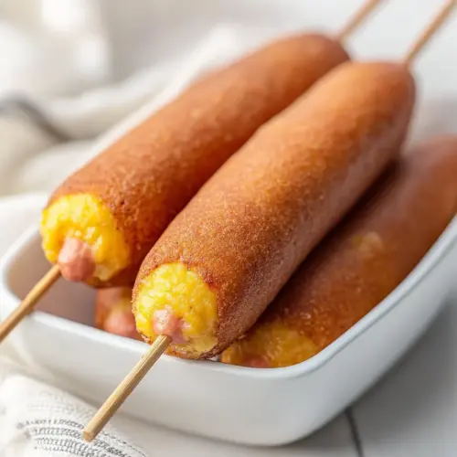 Homemade Corn Dogs Recipe