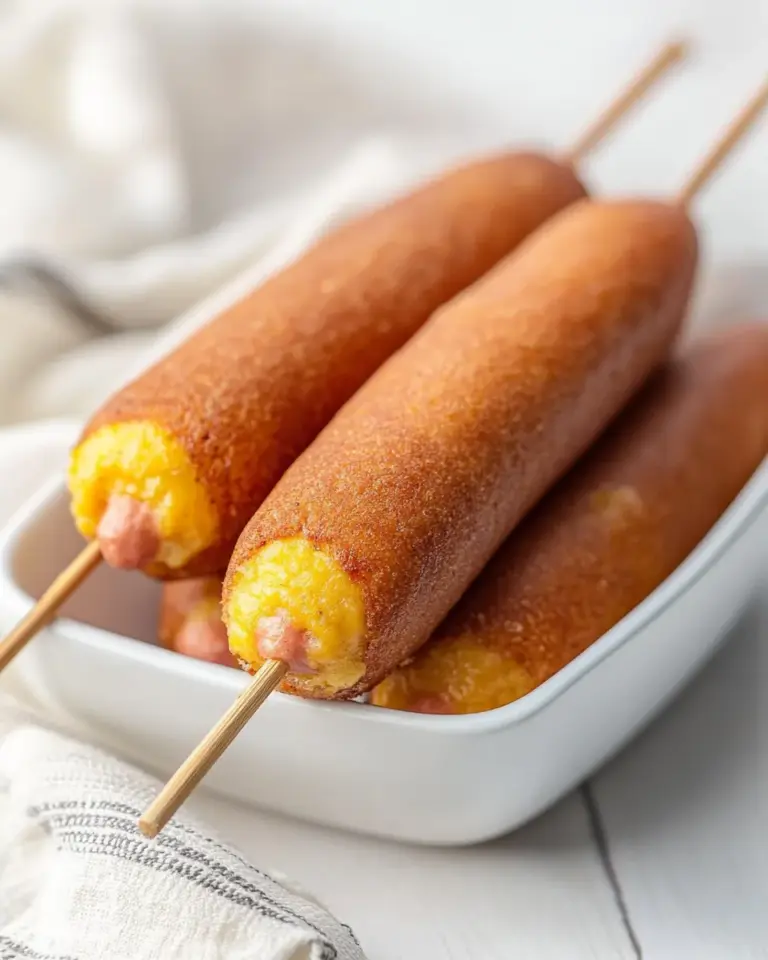 Homemade Corn Dogs Recipe