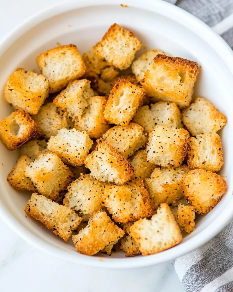 Homemade Croutons