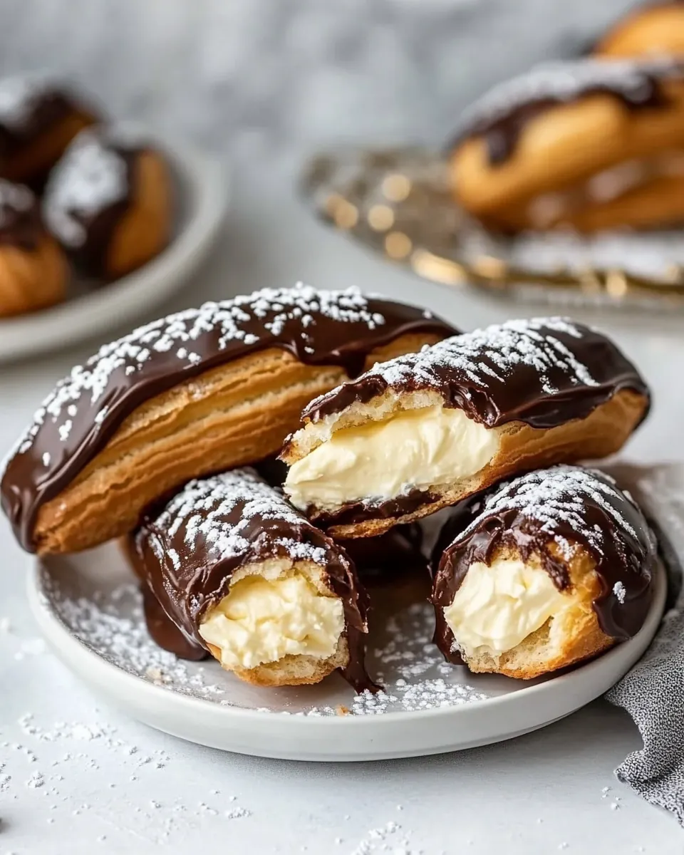 Homemade Eclairs