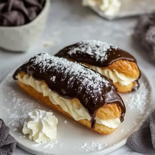 Homemade Eclairs