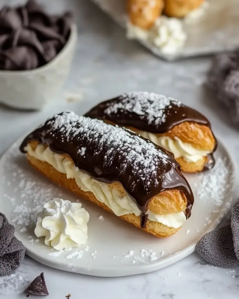 Homemade Eclairs