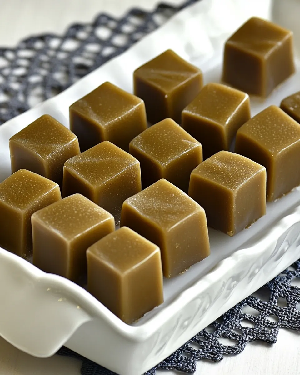 Homemade Fannie Mae Caramels