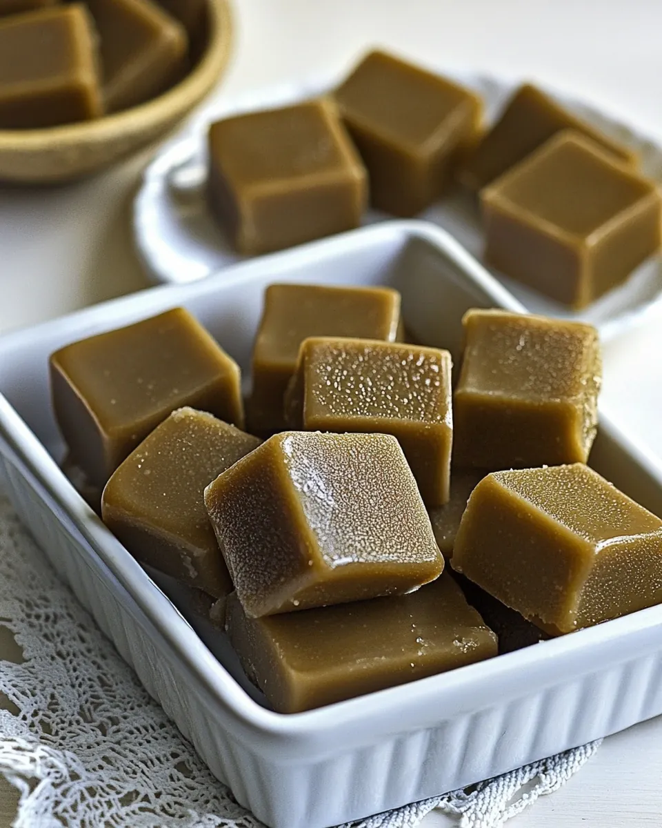 Homemade Fannie Mae Caramels