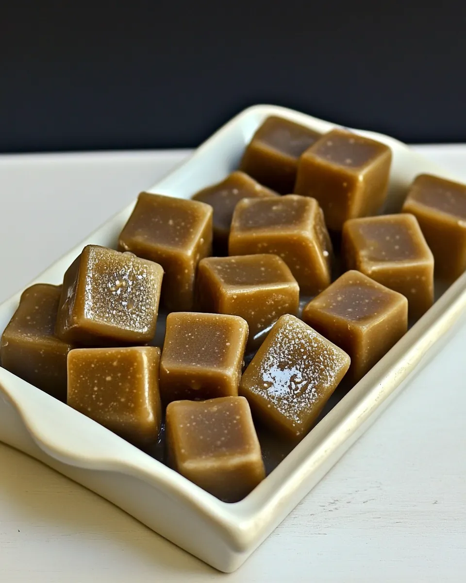 Homemade Fannie Mae Caramels