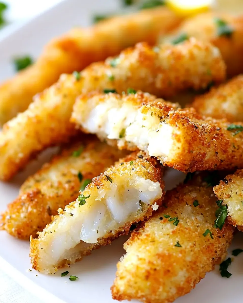 Homemade Fish Sticks Recipe