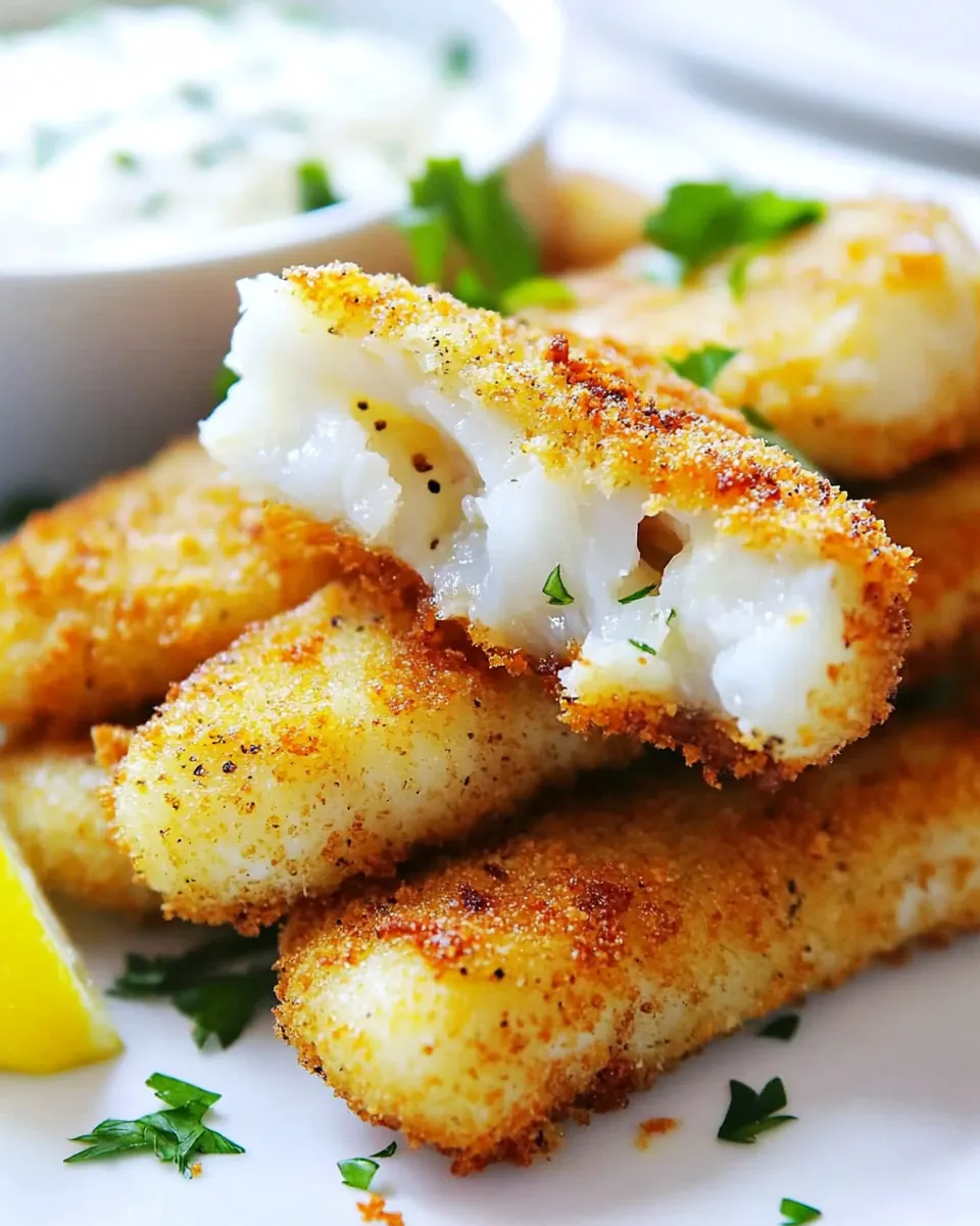 Homemade Fish Sticks Recipe