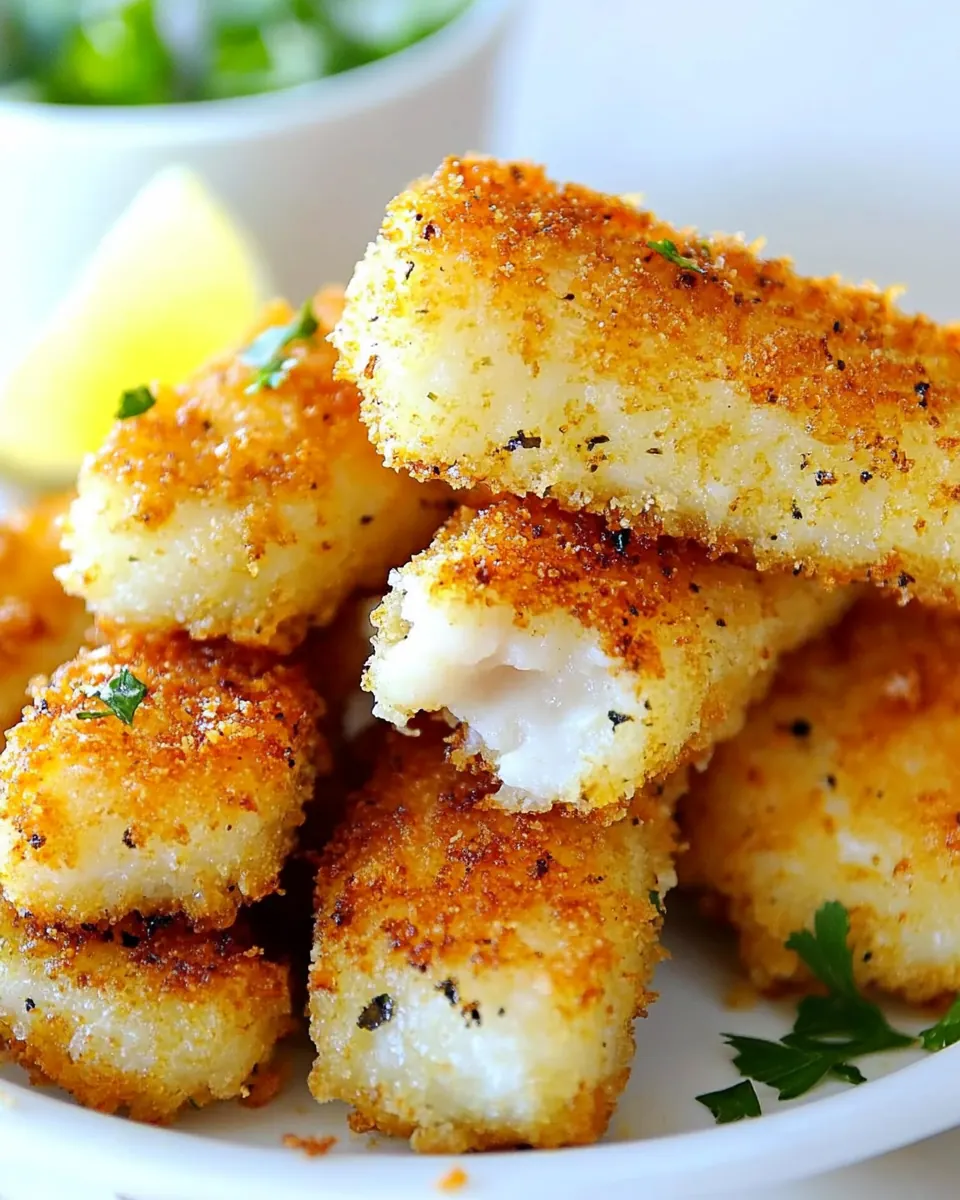 Homemade Fish Sticks Recipe