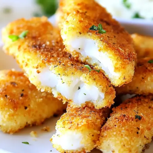 Homemade Fish Sticks Recipe