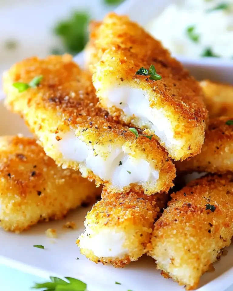 Homemade Fish Sticks Recipe