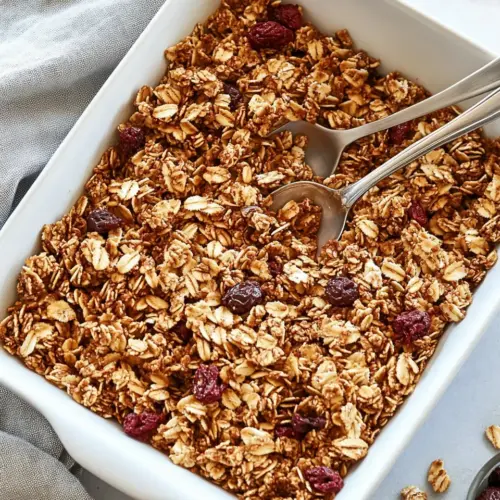 Homemade Granola