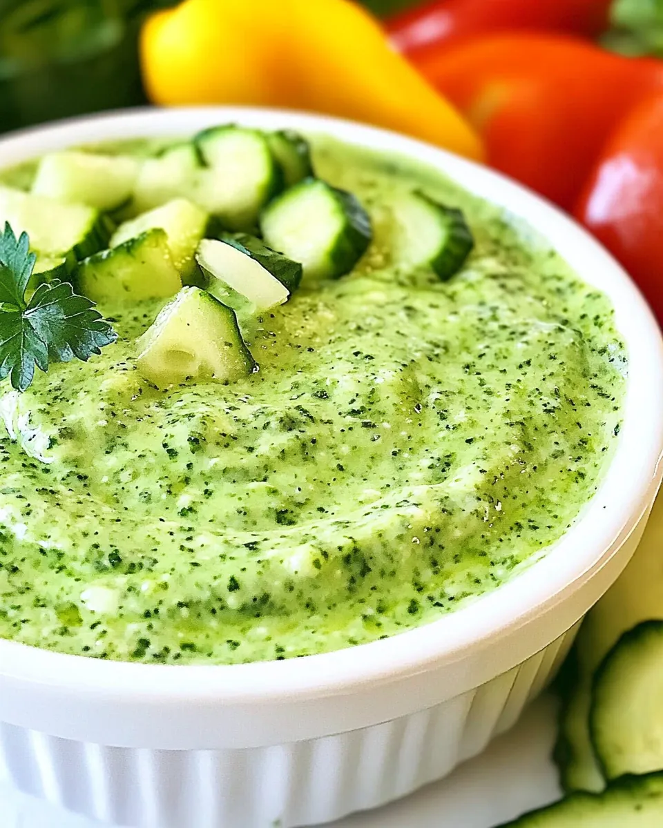 Homemade Green Goddess Dressing