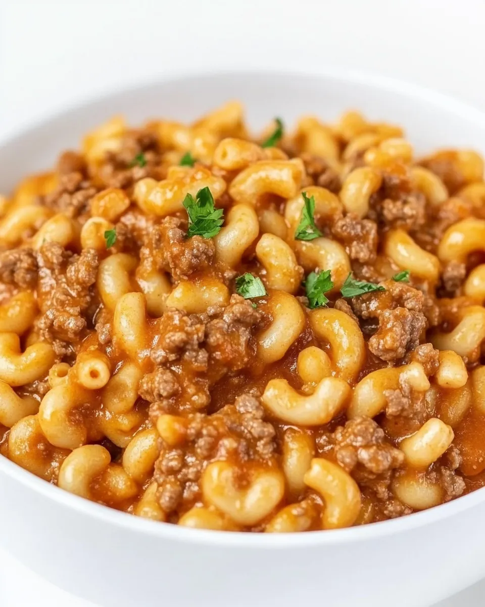 Homemade Hamburger Helper