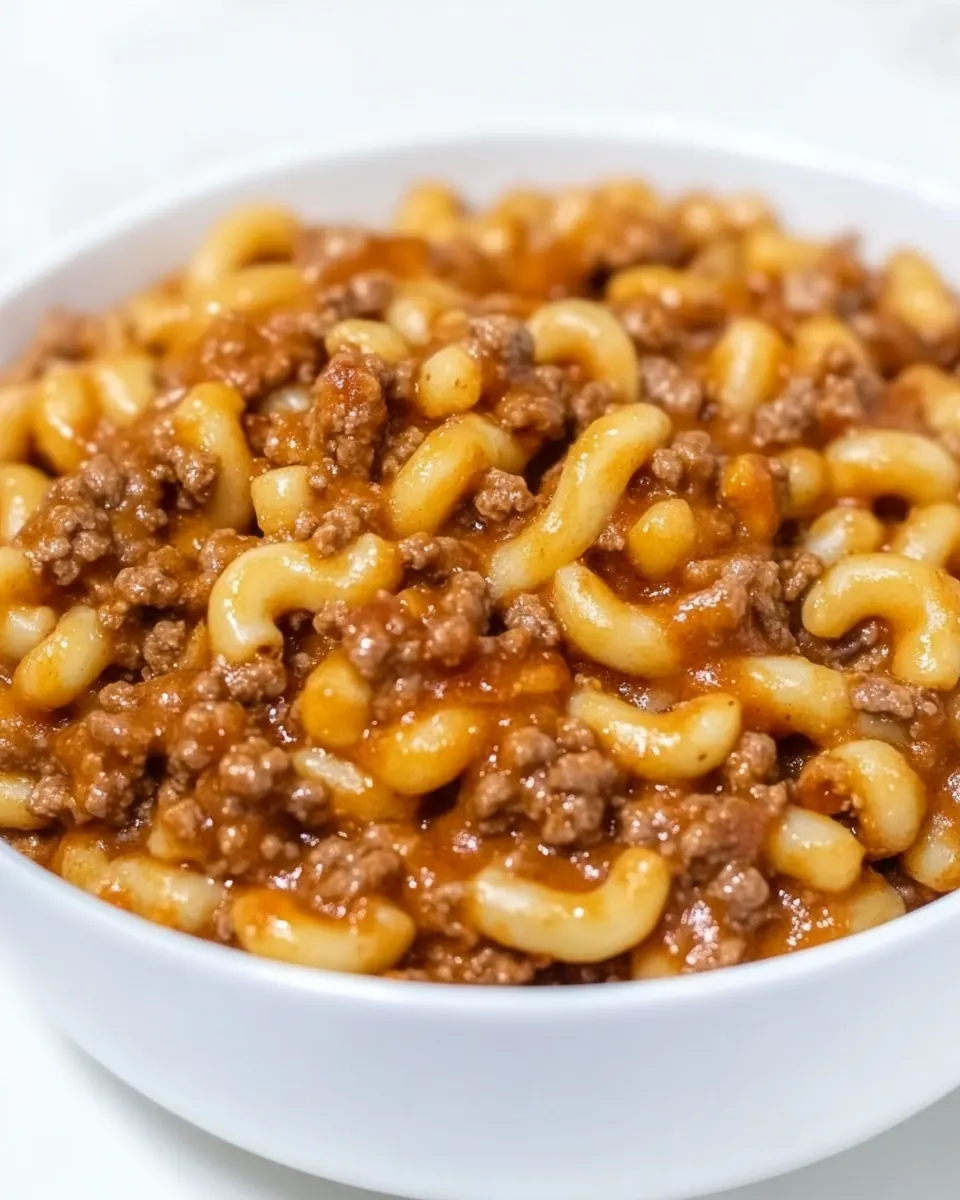 Homemade Hamburger Helper