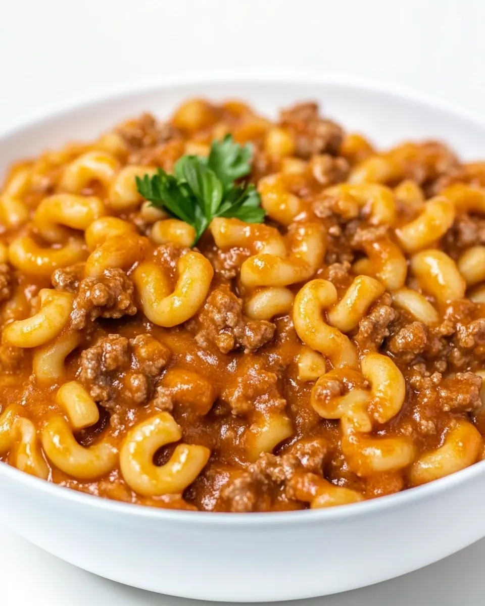 Homemade Hamburger Helper