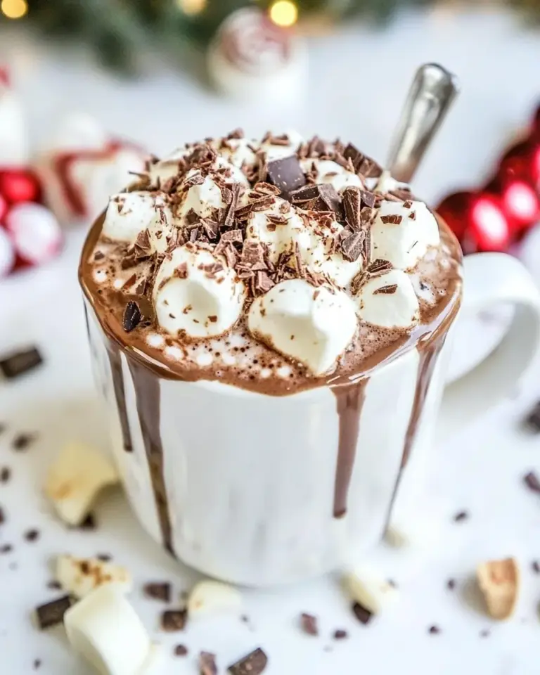 Homemade Hot Chocolate Recipe