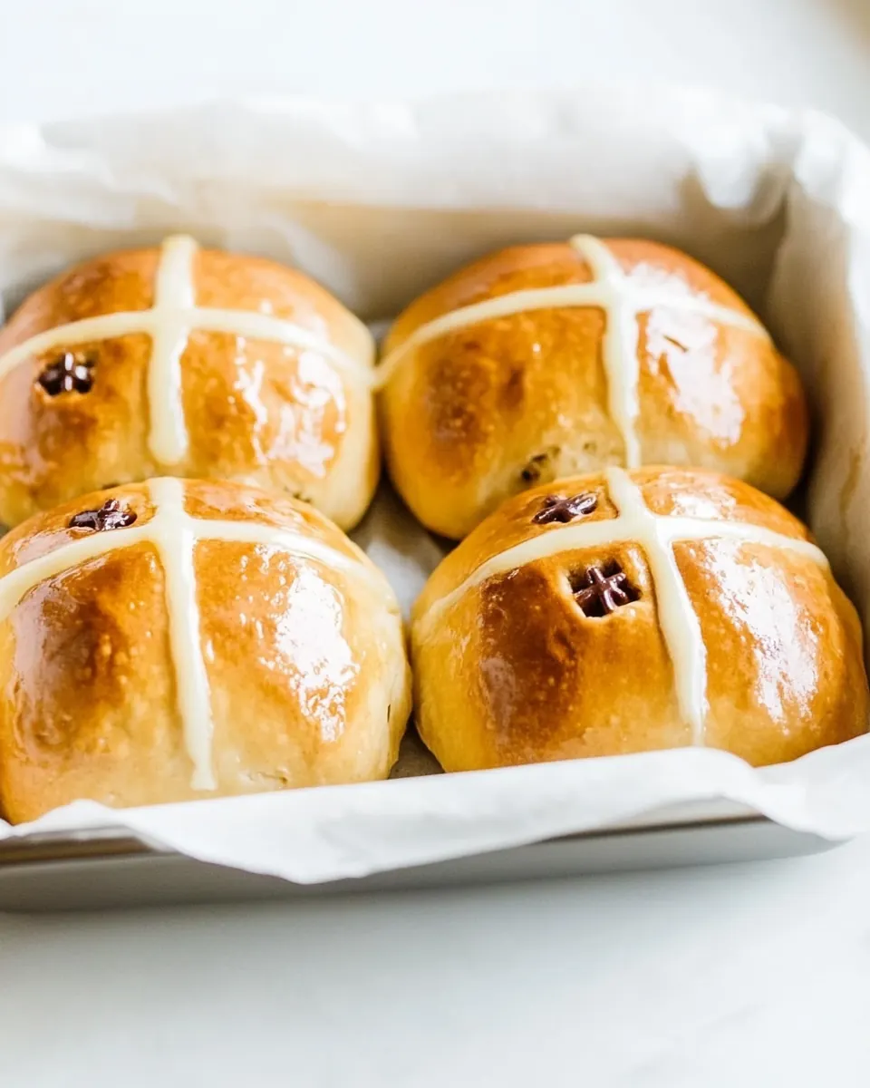Homemade Hot Cross Buns