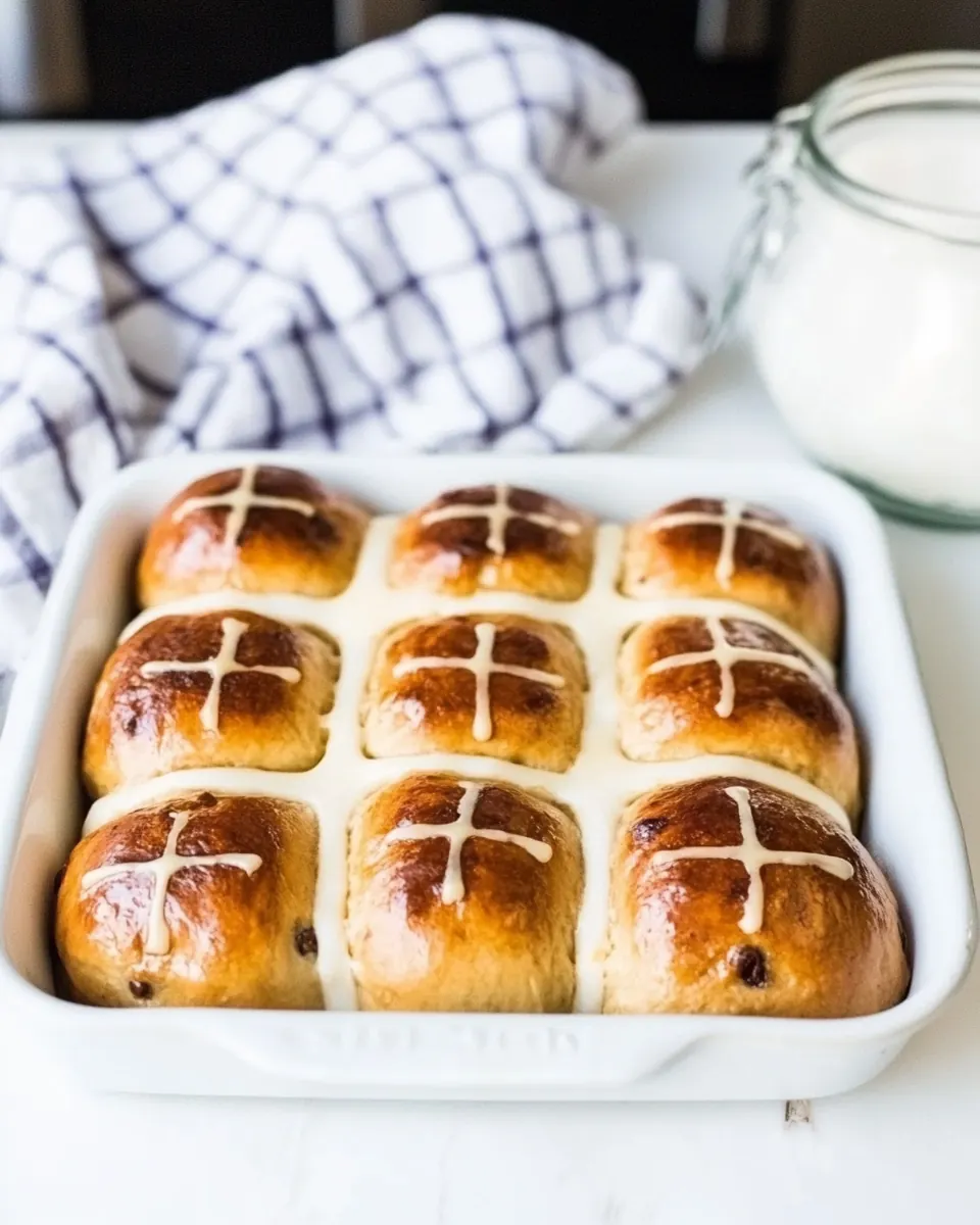 Homemade Hot Cross Buns