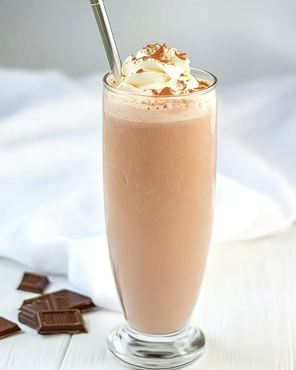 Homemade Nesquik Iced Mocha