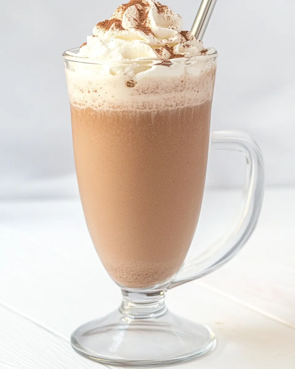 Homemade Nesquik Iced Mocha