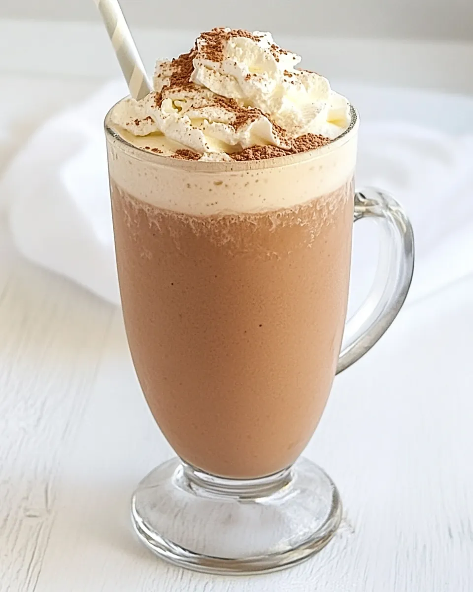 Homemade Nesquik Iced Mocha