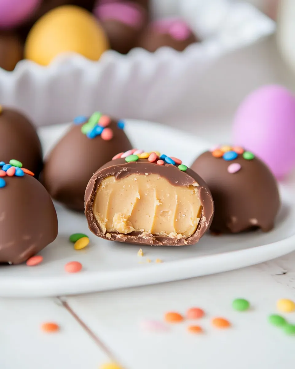 Homemade Peanut Butter Eggs