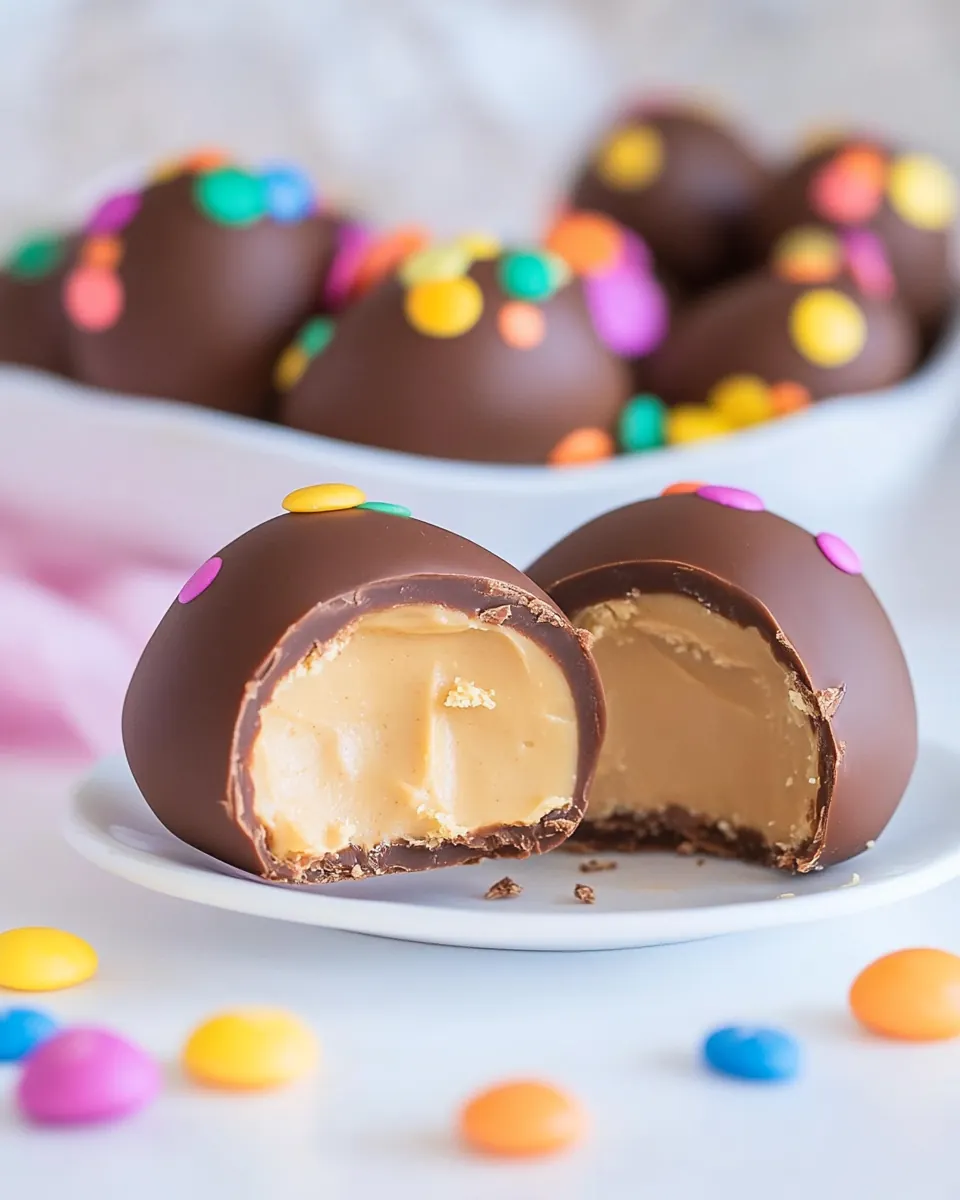 Homemade Peanut Butter Eggs