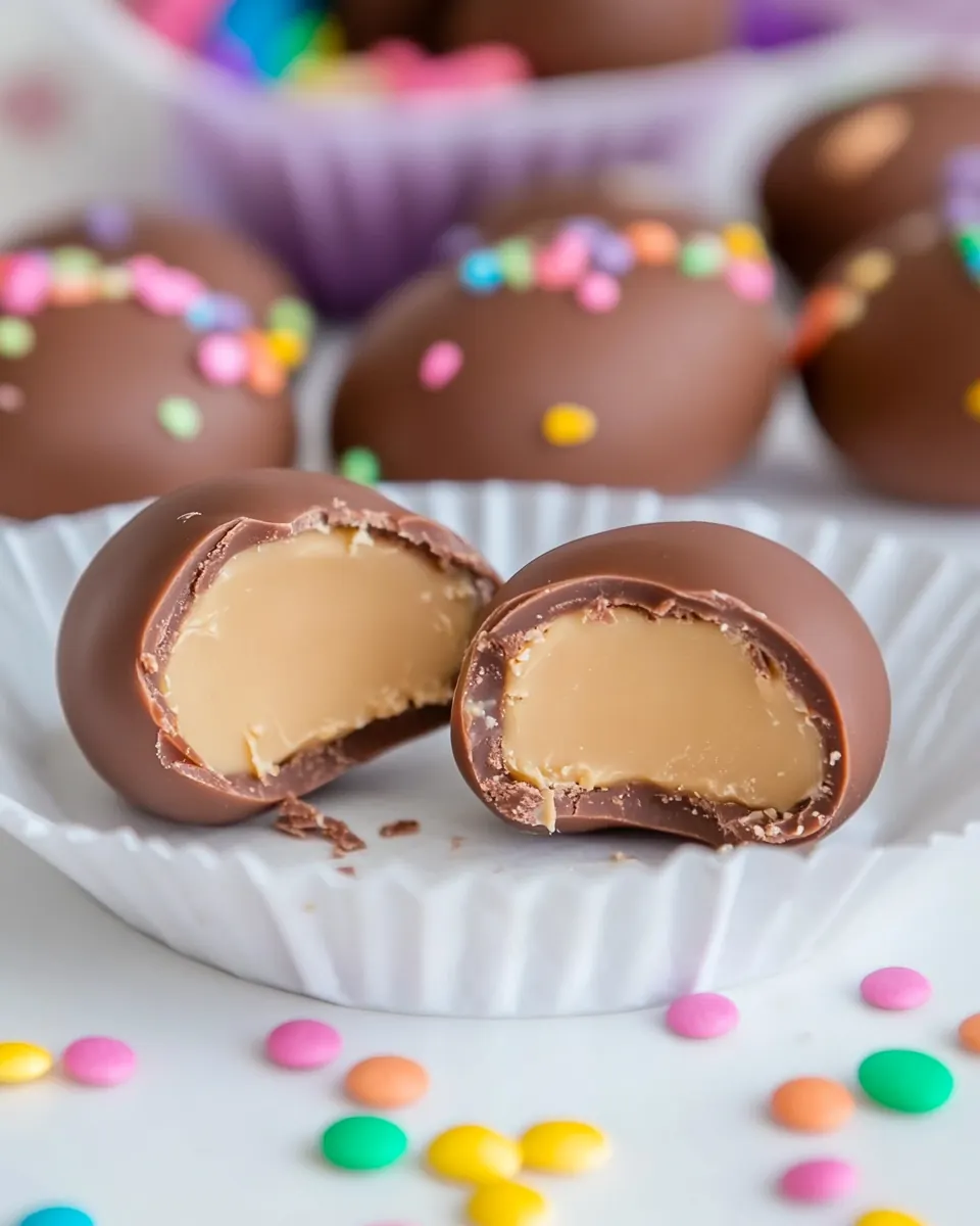 Homemade Peanut Butter Eggs