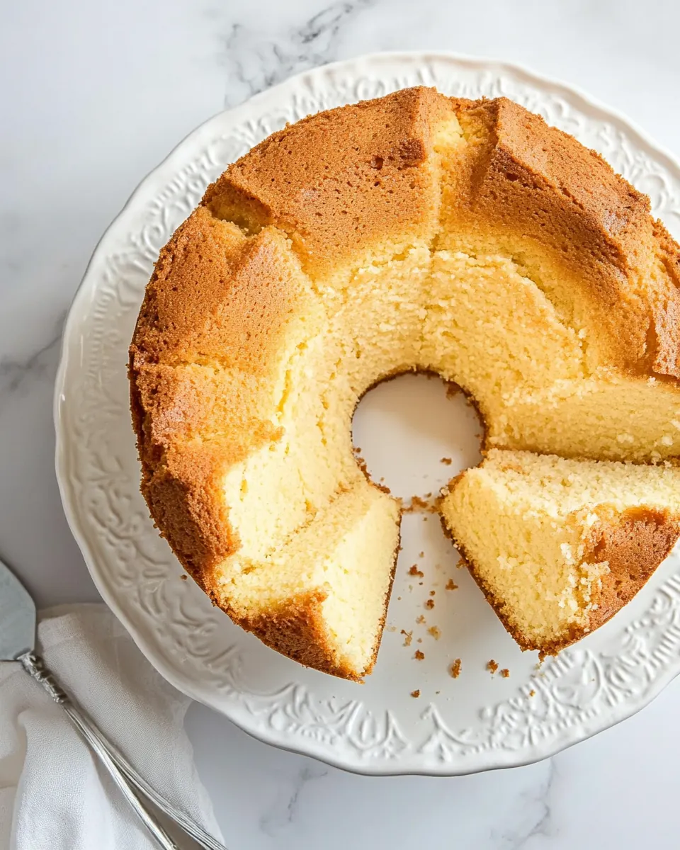Homemade Pound Cake