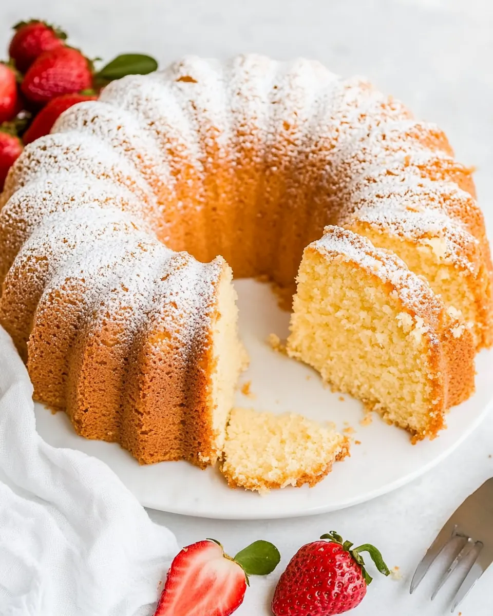 Homemade Pound Cake