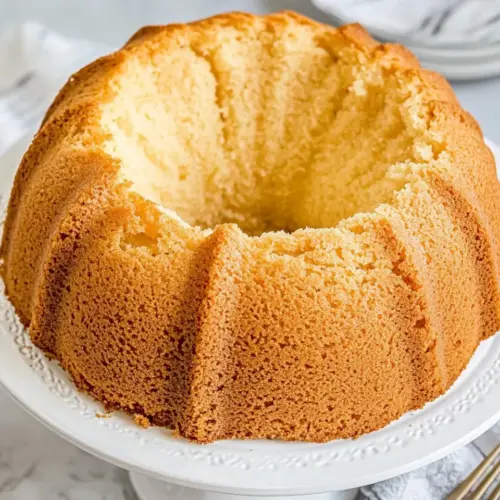 Homemade Pound Cake
