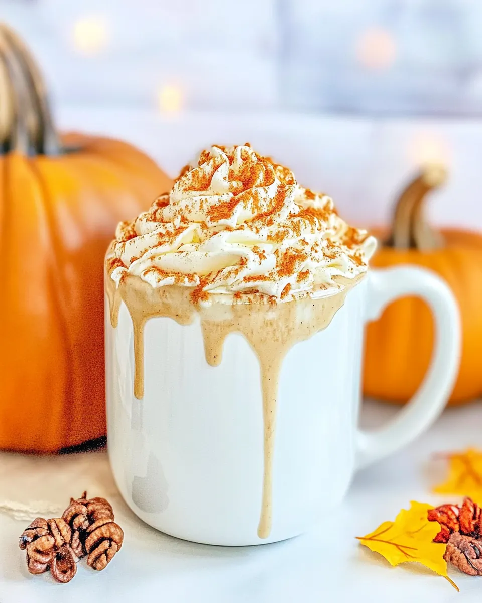 Homemade Pumpkin Spice Latte
