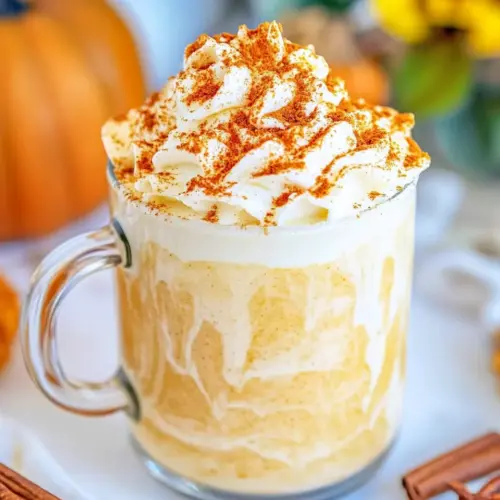 Homemade Pumpkin Spice Latte