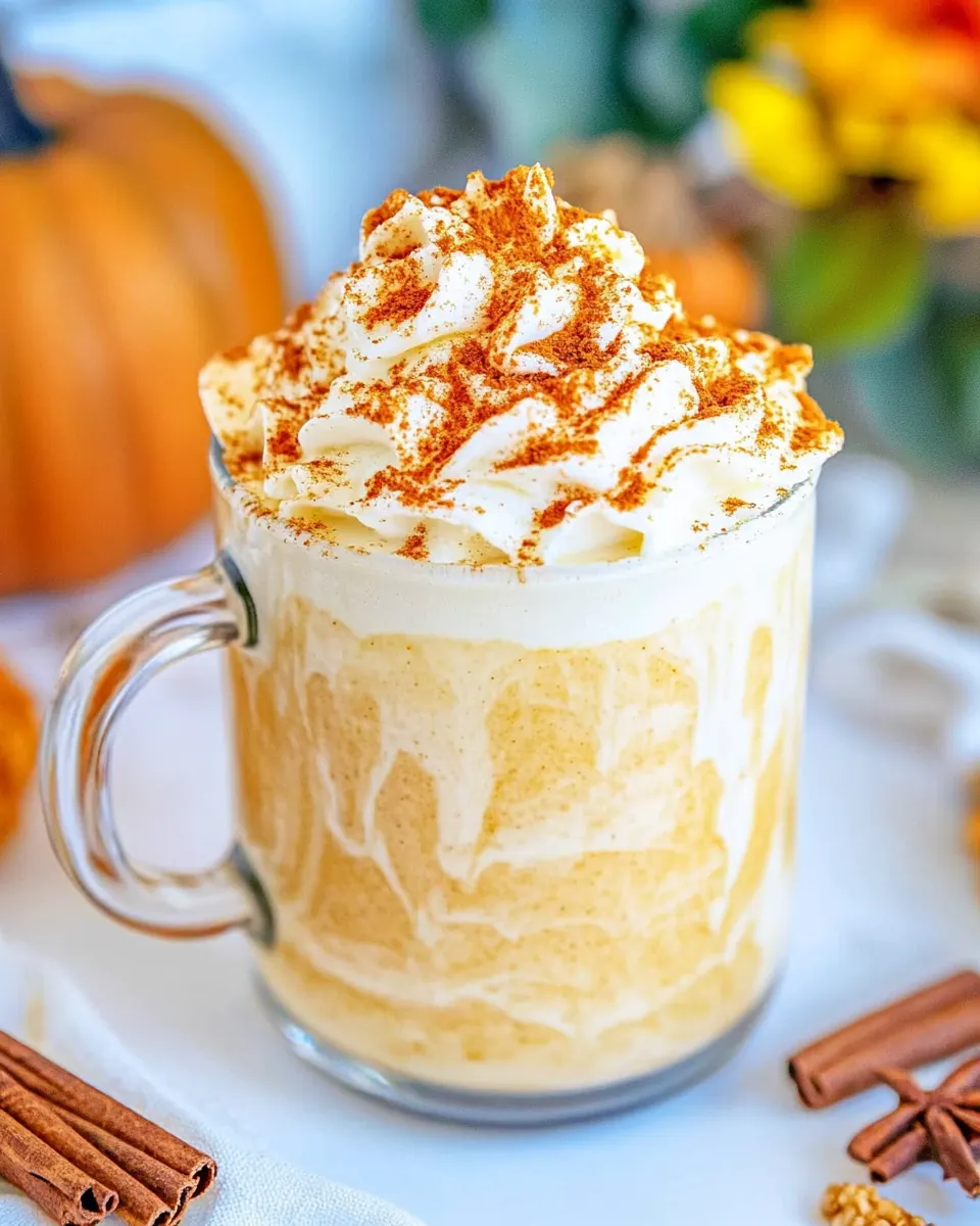 Homemade Pumpkin Spice Latte
