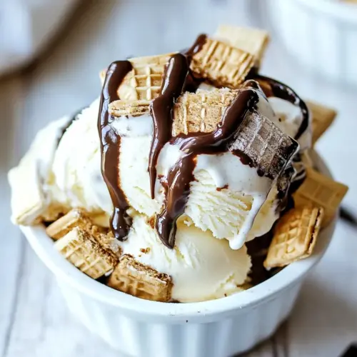 Homemade S'Mores Ice Cream