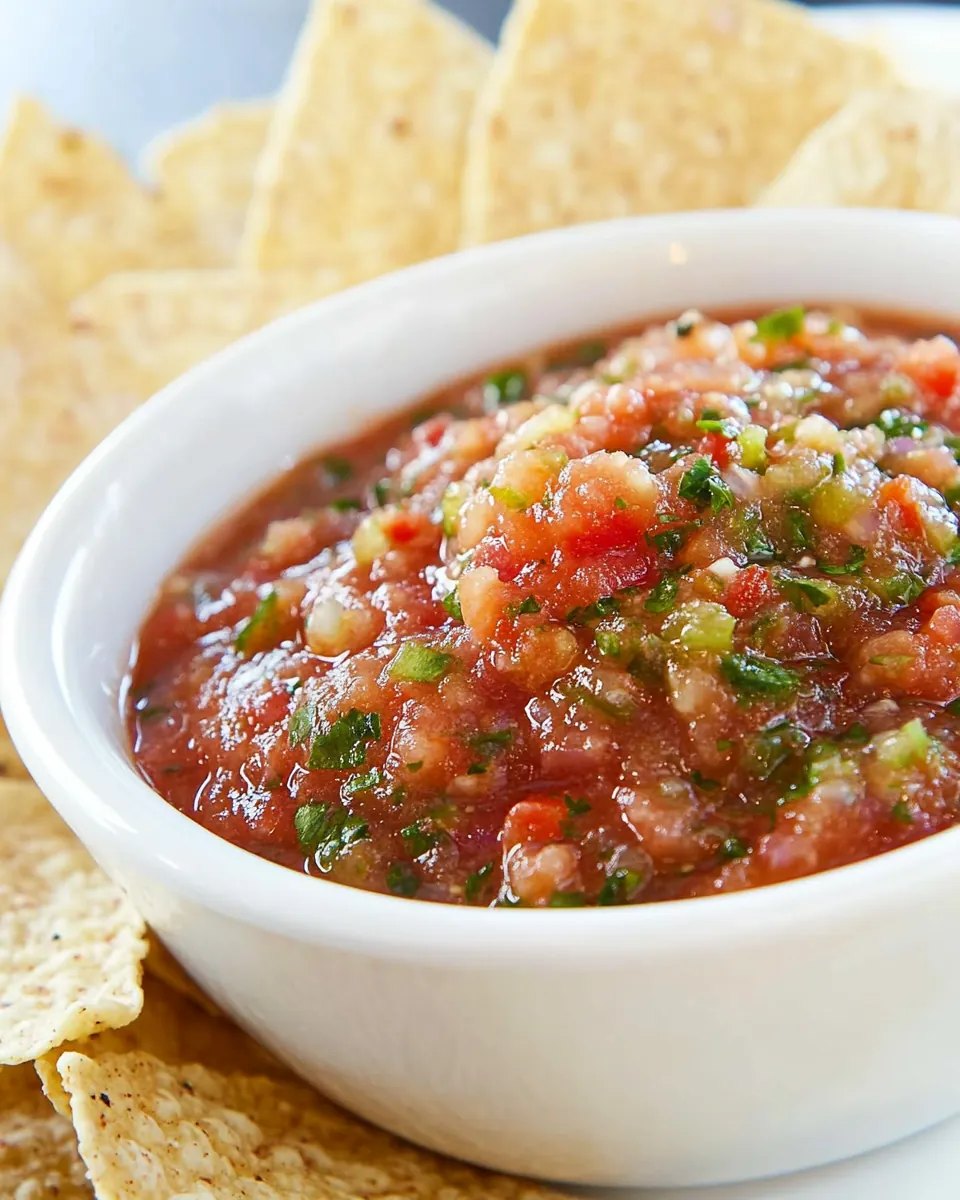Homemade Salsa Recipe