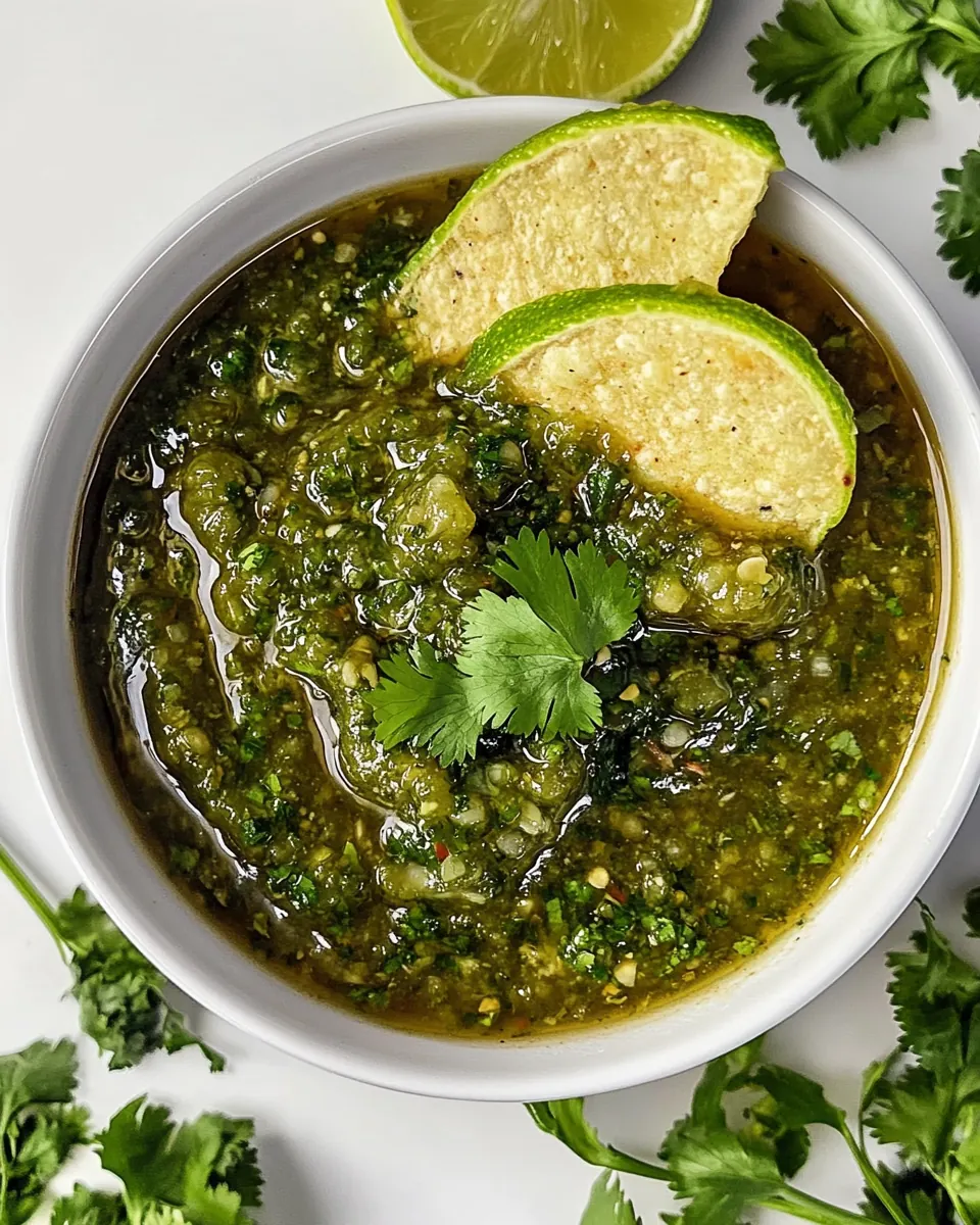 Homemade Salsa Verde