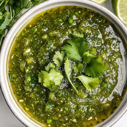 Homemade Salsa Verde