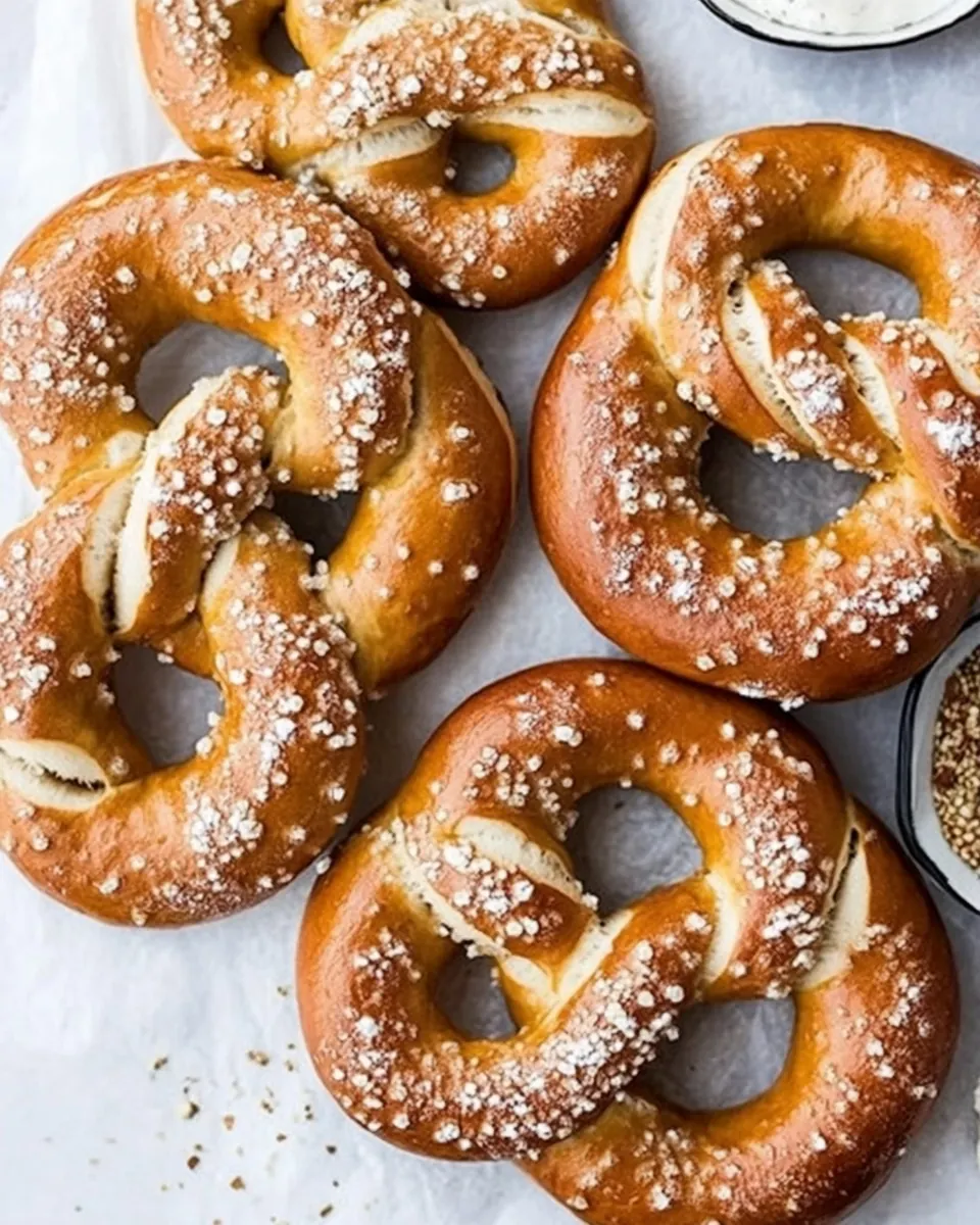 Homemade Soft Pretzel Recipe