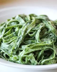 Homemade Spinach Pasta