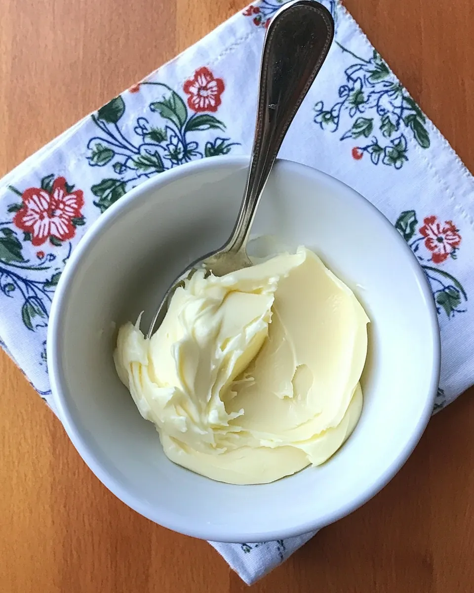 Homemade Spreadable Butter