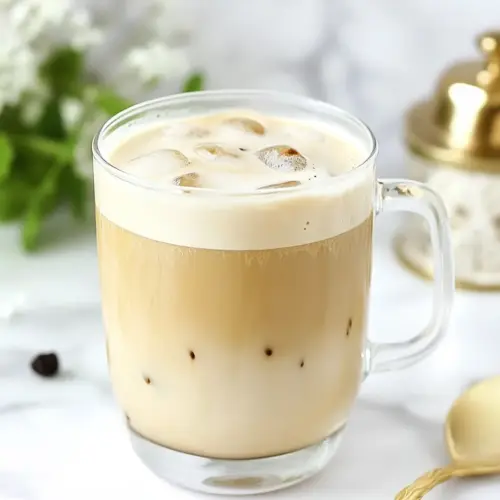 Homemade Starbucks Iced Vanilla Latte Recipe