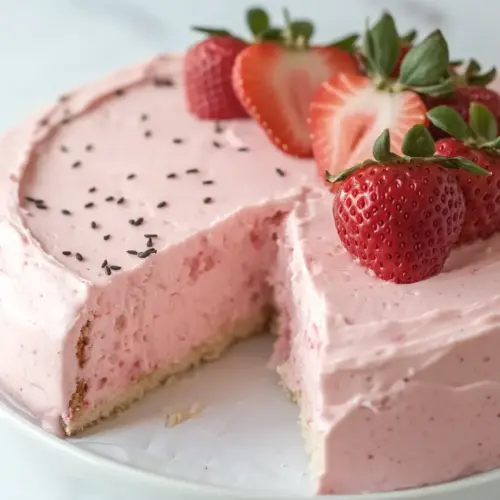 Homemade Strawberry Cake From Scratch