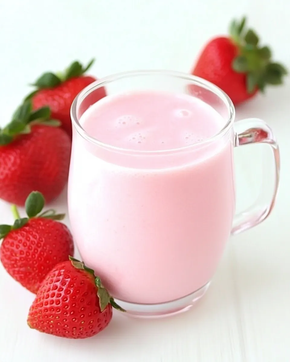 Homemade Strawberry Milk Recipe