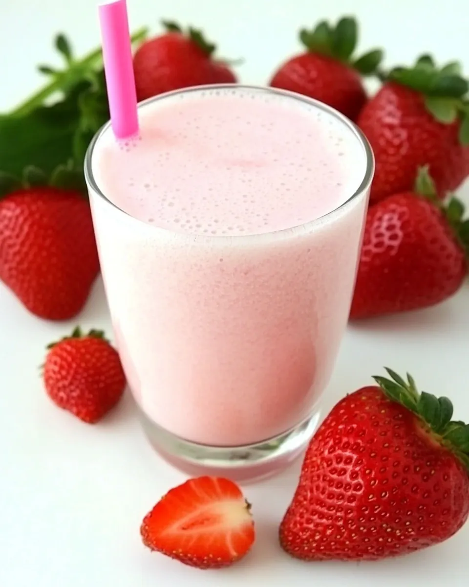 Homemade Strawberry Milk Recipe