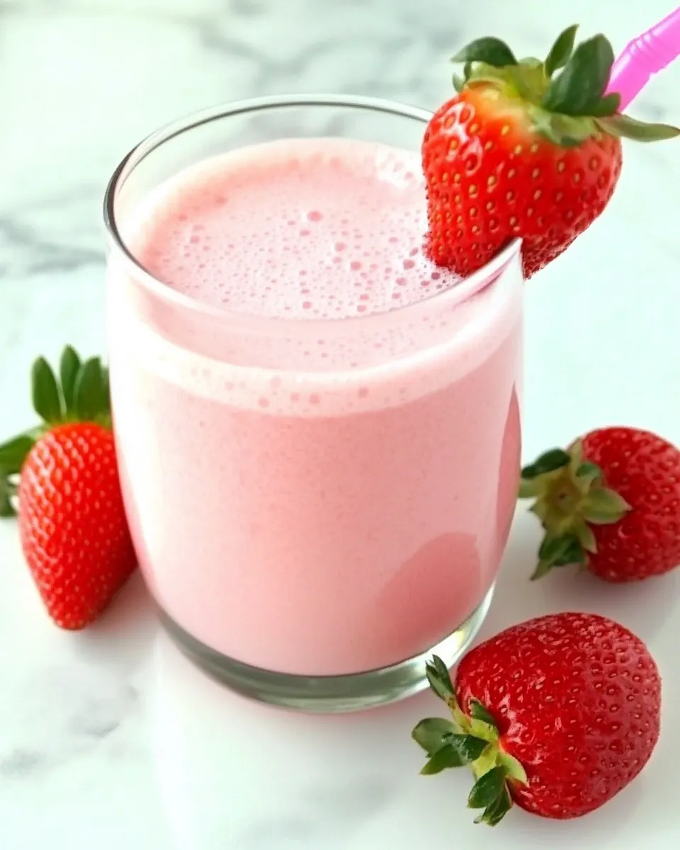 Homemade Strawberry Milk Recipe