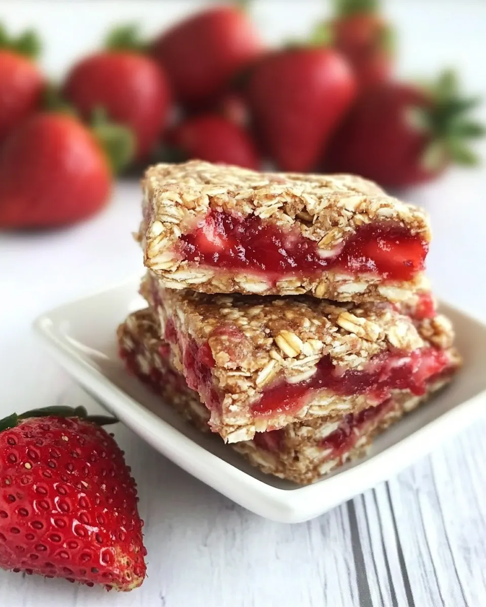 Homemade Strawberry Nutri Grain Bars