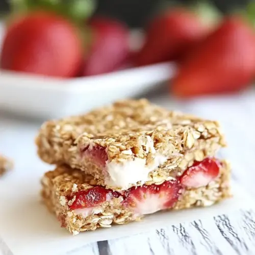 Homemade Strawberry Nutri Grain Bars