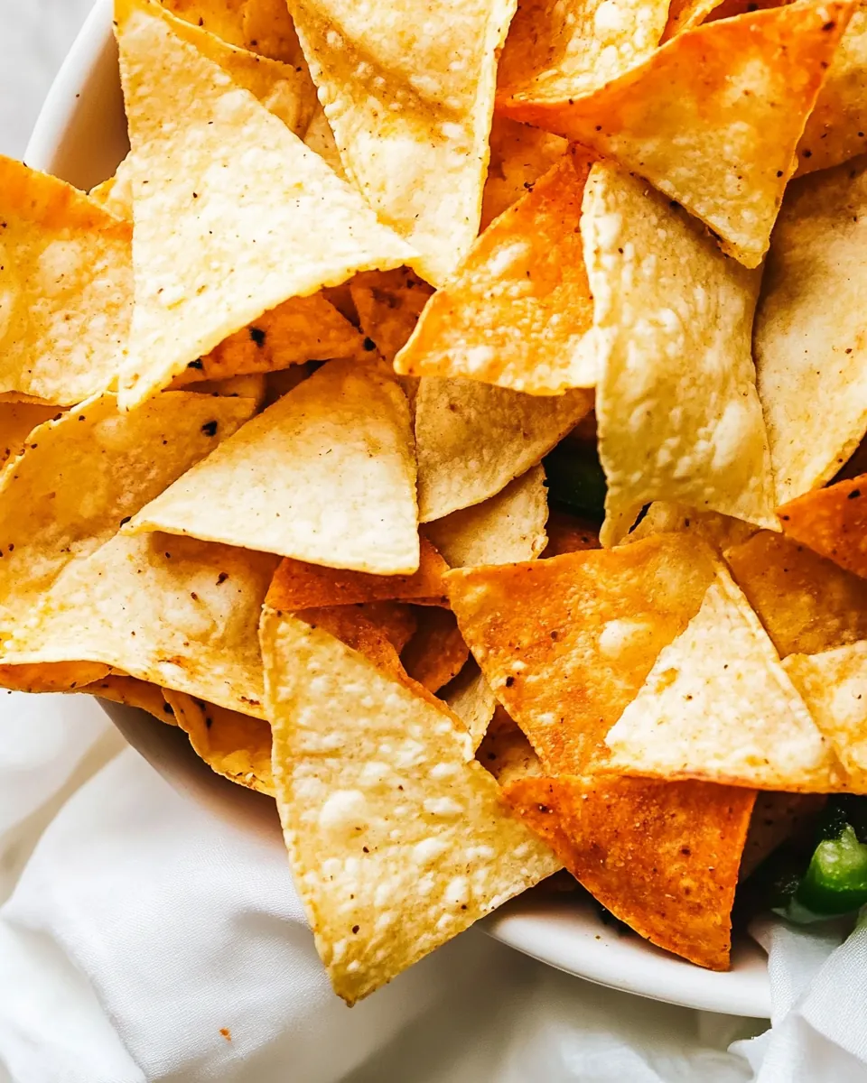 Homemade Tortilla Chips